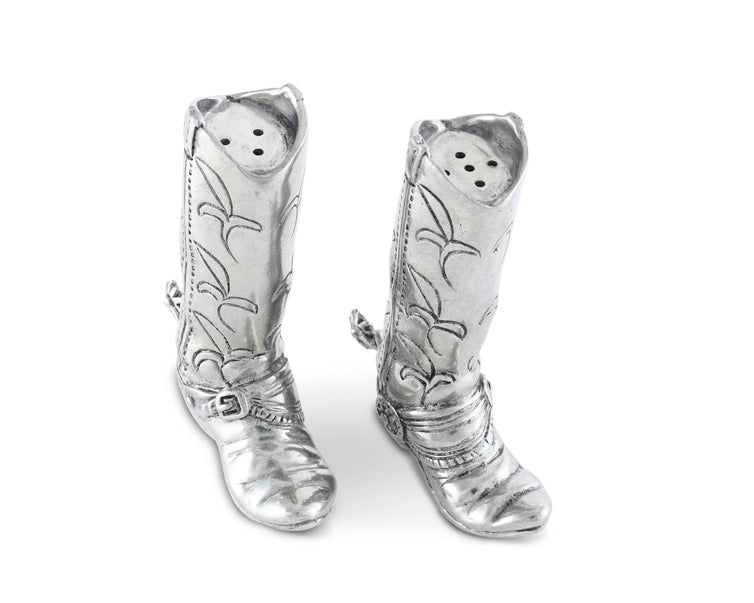 Salt and Pepper Cowboy Boots