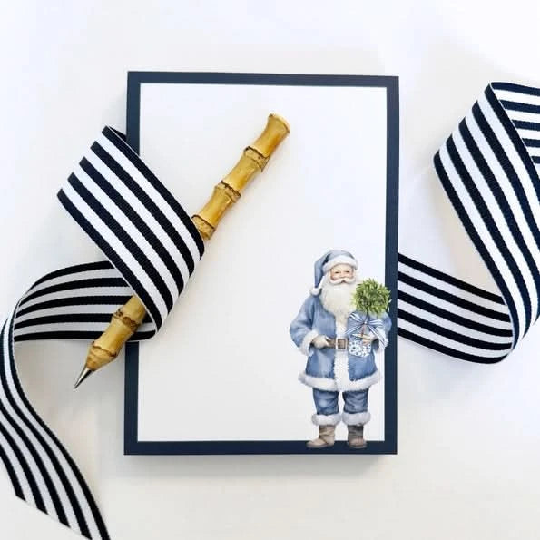 Notepad Santa Claus Blue