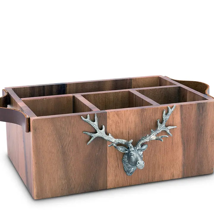 Wooden Elk Caddy