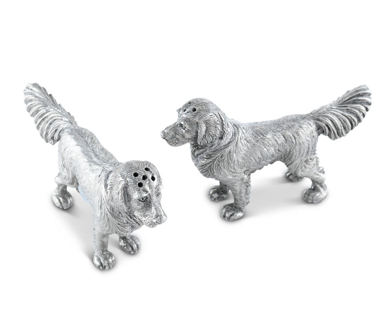 Salt and Pepper Golden Retriever Set