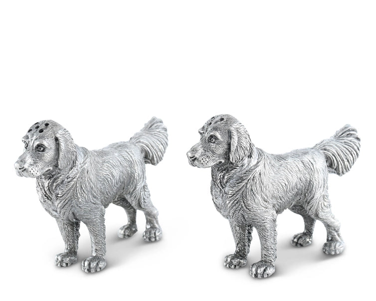 Salt and Pepper Golden Retriever Set