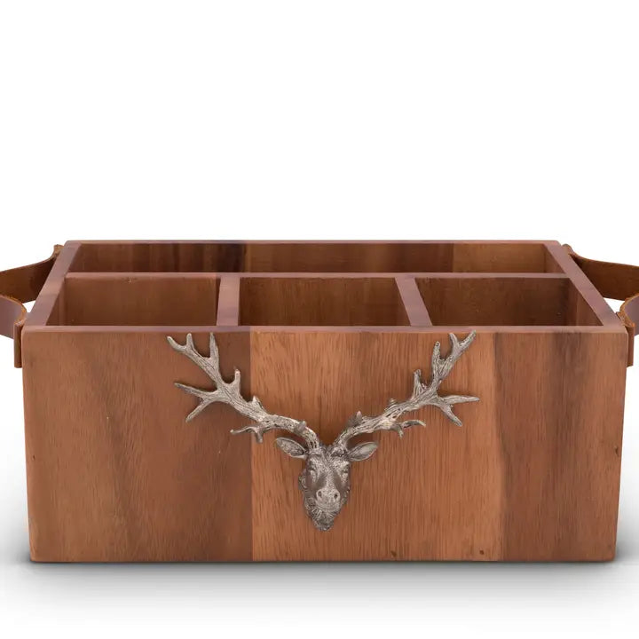 Wooden Elk Caddy