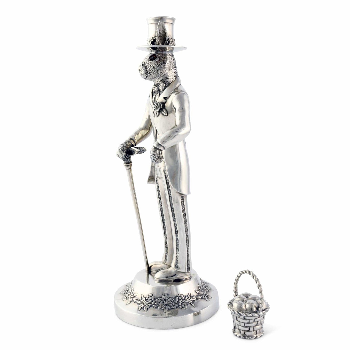 Gentleman Hare Candle Stick Tall