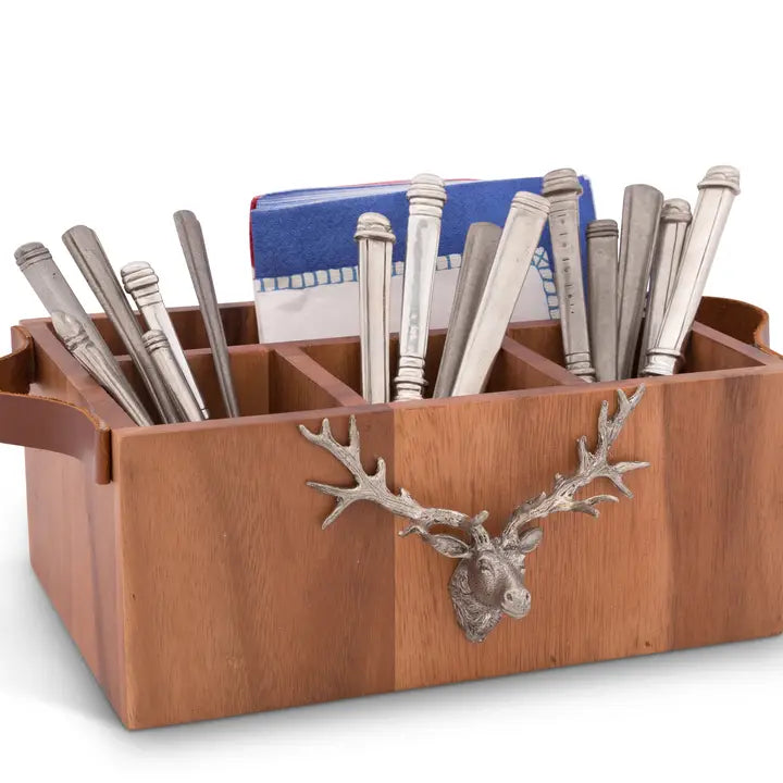 Wooden Elk Caddy