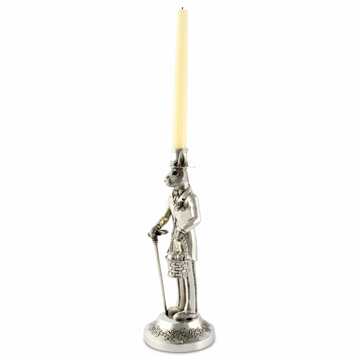 Gentleman Hare Candle Stick Tall