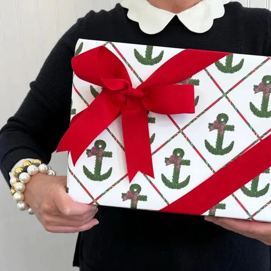 Gift Wrap Sheets Christmas Anchor