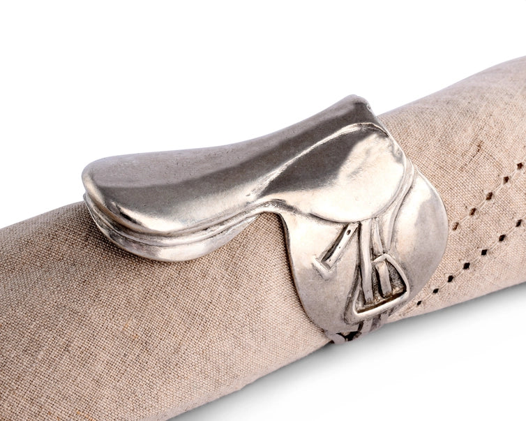 English Saddle Napkin Ring