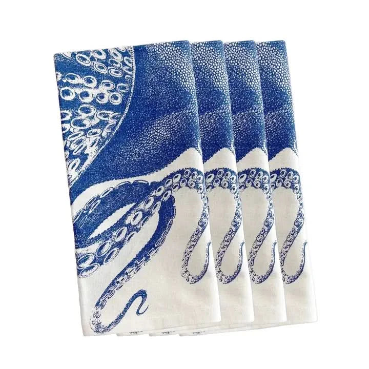 Octopus Napkin Set of 4