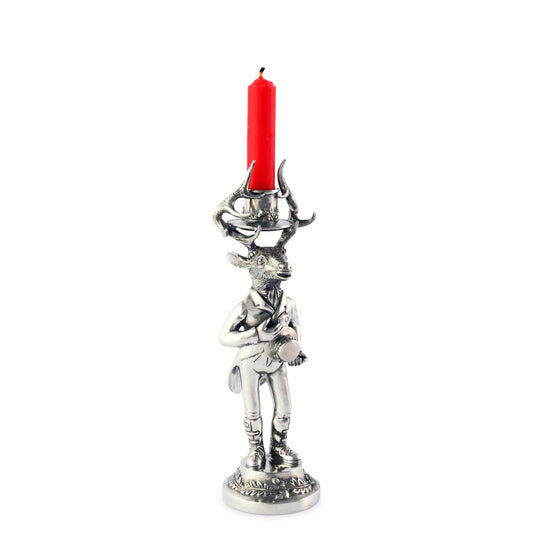 Gentleman Elk Candle Stick Short