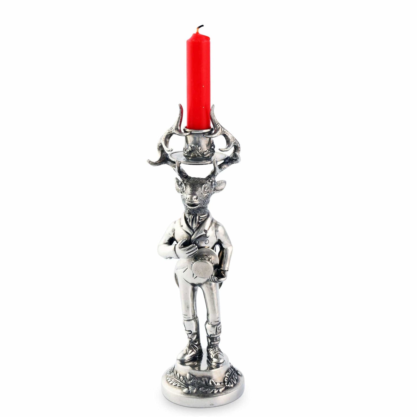 Gentleman Elk Candle Stick Short