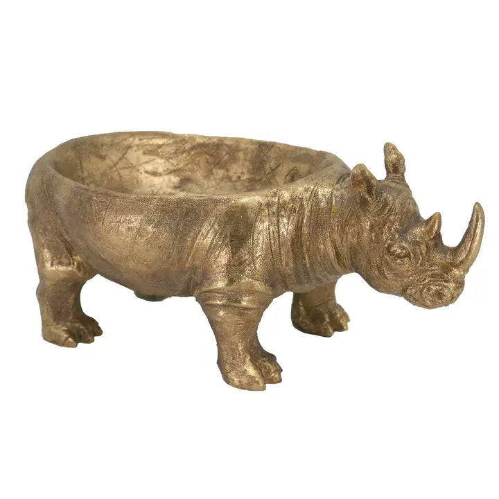 Gold Rhino Bowl