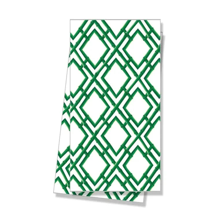 Green Bamboo Tea Towel