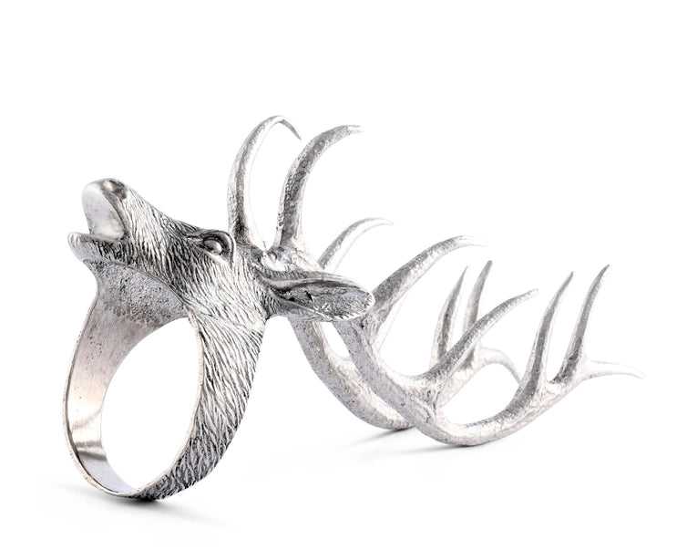 Elk Head Napkin RIng