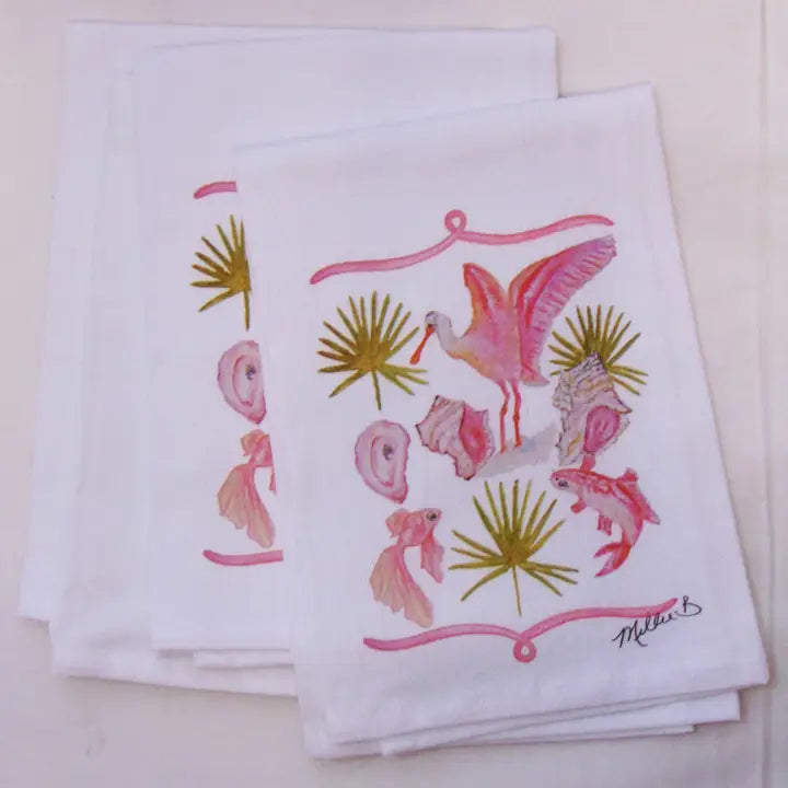 Coral Coastal Napkins