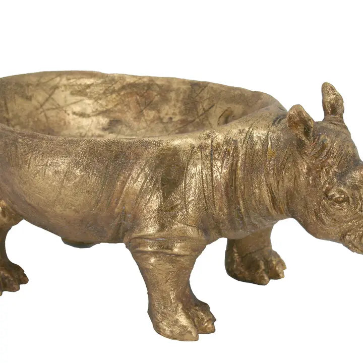 Gold Rhino Bowl