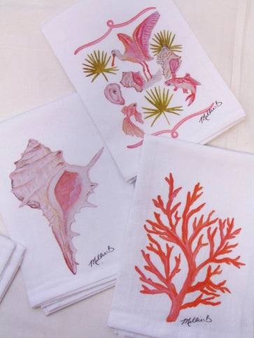 Coral Coastal Napkins