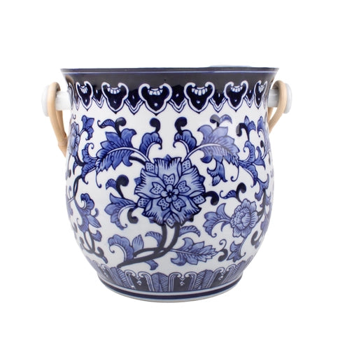 Blue Chinoiserie Ice Bucket