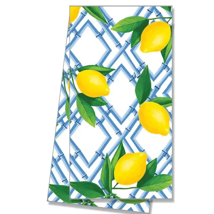 Lemon Trellis Tea Towel