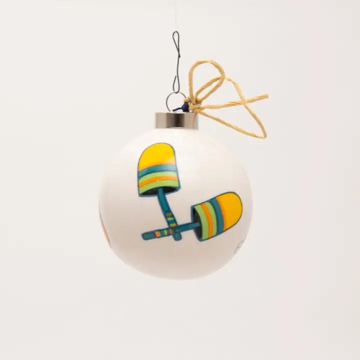 Hand Painted Buoy Ornament