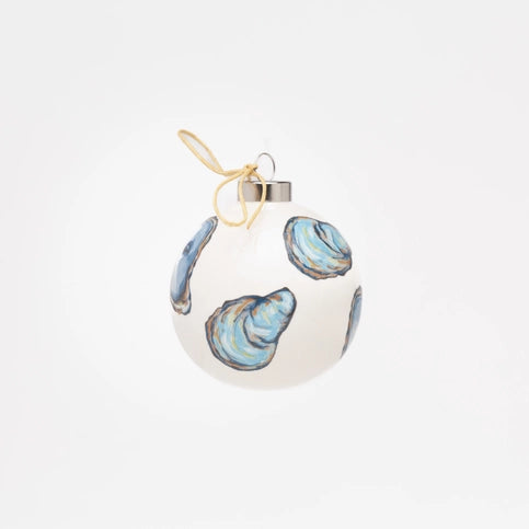 Hand Painted Oyster Ornament