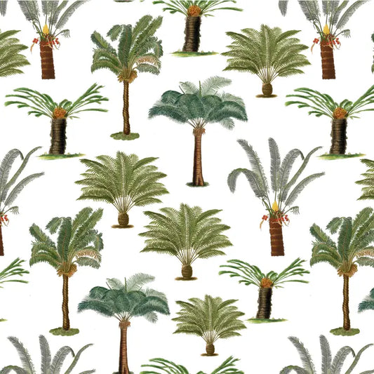 Gift Wrap Sheets Palm Trees