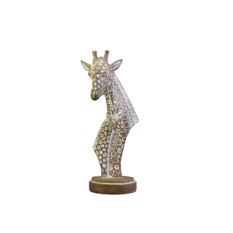 Giraffe Head Sculpture