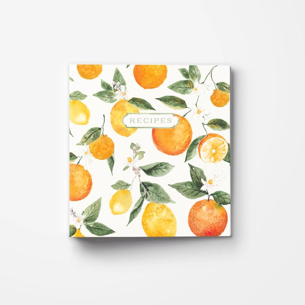 Recipe Binder Citrus