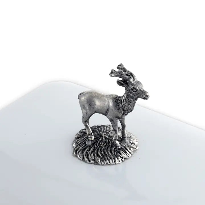 Stag Butter Dish