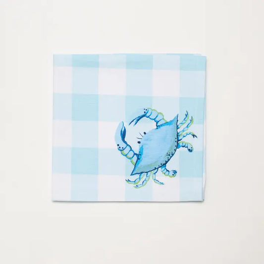 Blue Crab Napkin Set of 4