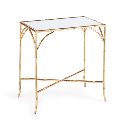 Luxury Bamboo Side Table Small