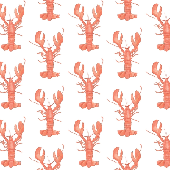 Gift Wrap Sheets Lobster