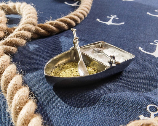 Nautical Salt and Spice Set Row Boat