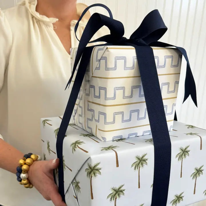 Gift Wrap Sheets Palm Tree