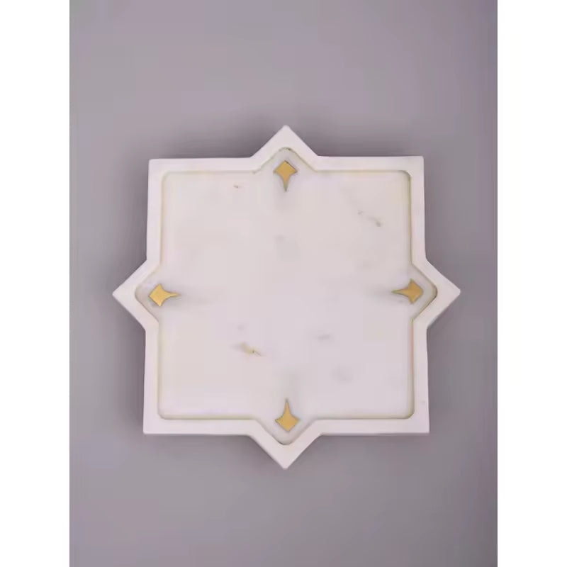 Marble Tray with Inlay