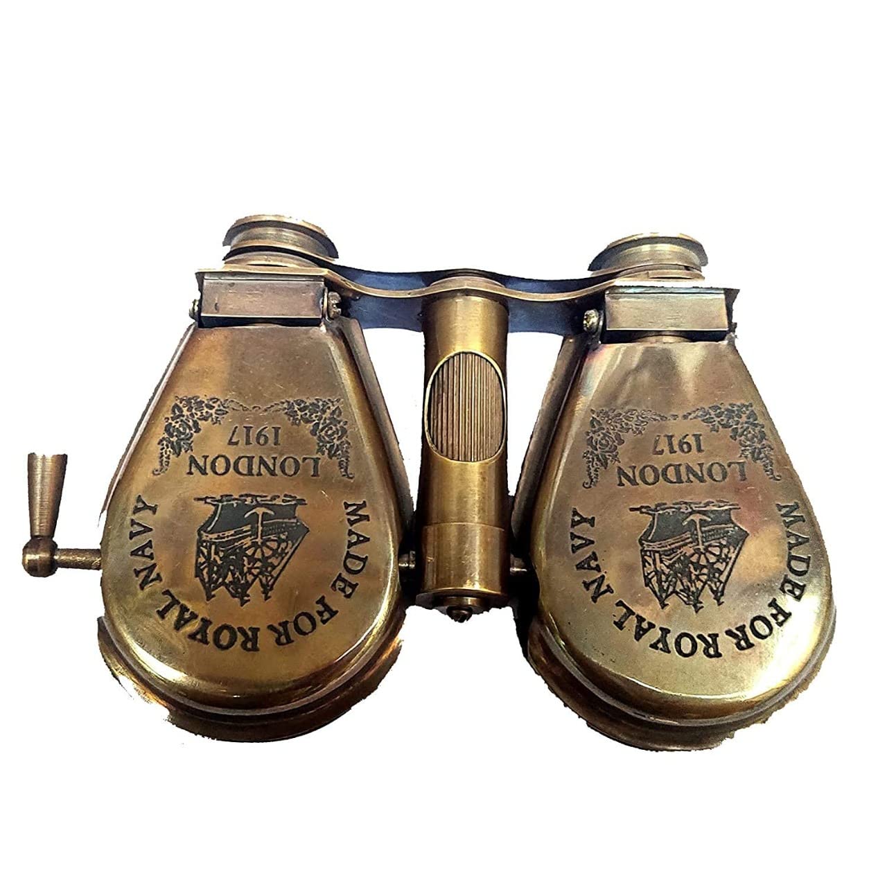 Antique Vintage Brass Telescope Binocular