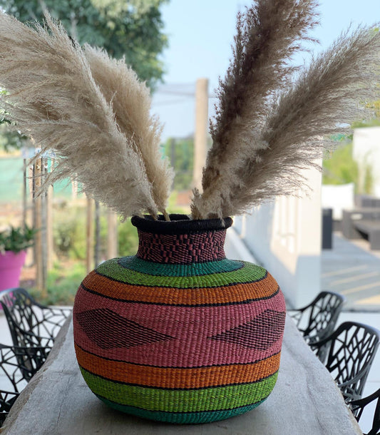 Medium Flower pot Ghana Basket 8