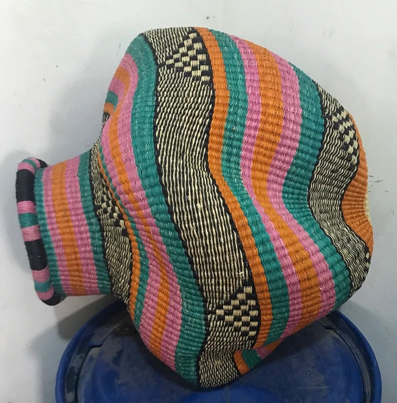 Large Twisted Bassabassa FLower Pot Basket
